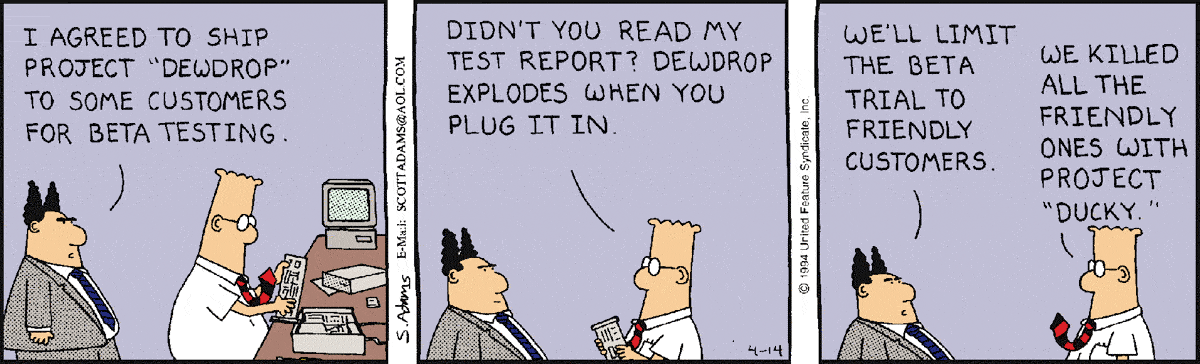 Dilbert Cartoon
